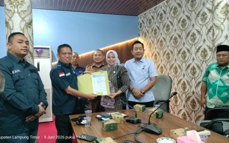 PWI Lampung Timur Audiensi dengan DPRD, Bahas HPN dan Porwanas 2027 di Lampung