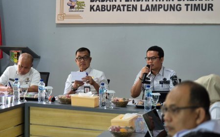 Audiensi TAPD: BLUD Kesehatan Lamtim Perlu Ditingkatkan, Braja Selebah Pimpin Capaian PBB-P2