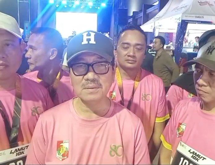 Meriah HUT 80 Lampung Utara Night Run Jadi Magnet Ribuan Peserta