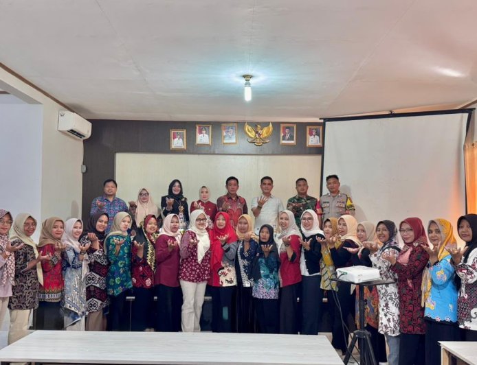Perkuat Sinergi Lintas Sektor, Puskesmas Sukadana Gelar Evaluasi PMT Lokal 2026