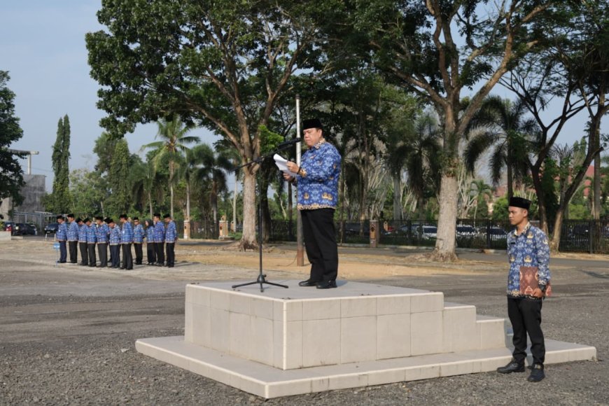 Upacara Hari Lahir Pancasila 2026 di Lampung Timur: Azwar Hadi Tekankan Pancasila sebagai Jangkar Moral Bangsa