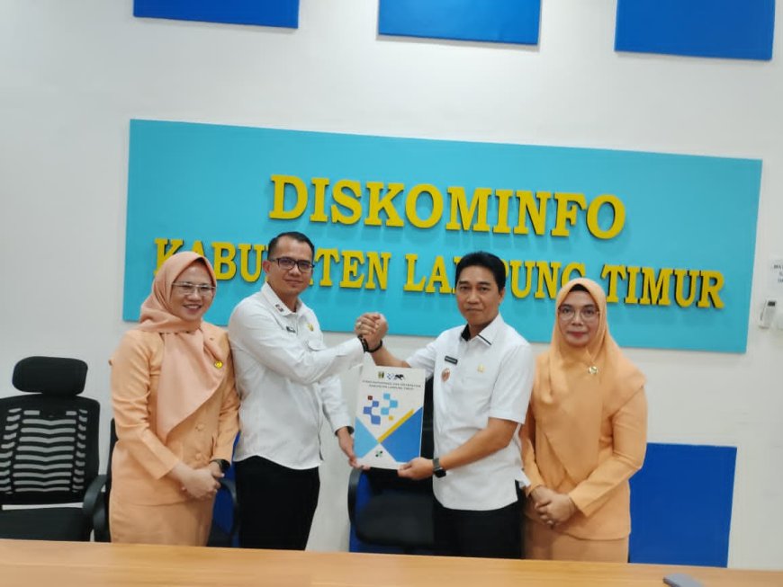 Sertijab Kepala Dinas Kominfo Lampung Timur Berganti, Dany Samantha Usung Tiga Filosofi Kerja