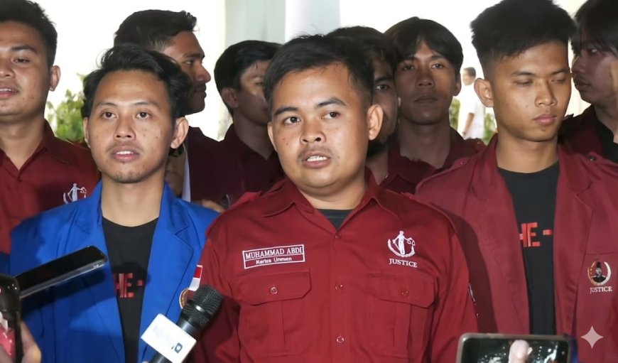 Mahasiswa Temui Wapres, Beri Tenggat 5 Hari untuk Penuhi Tuntutan