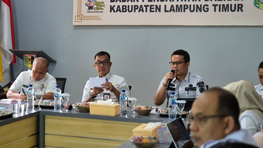 Audiensi TAPD: BLUD Kesehatan Lamtim Perlu Ditingkatkan, Braja Selebah Pimpin Capaian PBB-P2