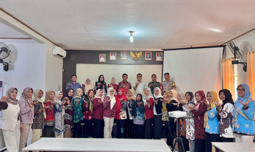 Perkuat Sinergi Lintas Sektor, Puskesmas Sukadana Gelar Evaluasi PMT Lokal 2026