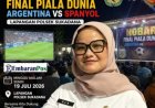 Bupati Lampung Timur Pastikan Hadir Nobar Final Piala Dunia di Sukadana
