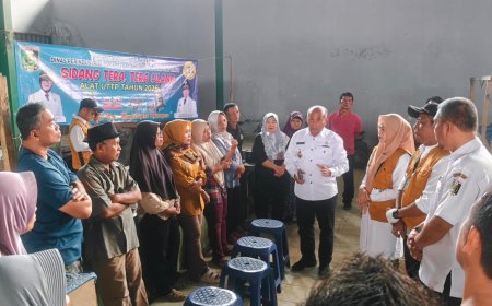 Jamin Keakuratan Timbangan, Disperindag Lampung Timur Gelar Sidang Tera Ulang di Pasar Sukadana
