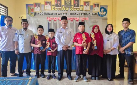 Lolos OSNK, Empat Pelajar Raman Utara Siap Maju ke Tingkat Provinsi
