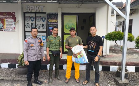 Warga Bumi Agung Temukan Satwa Dilindungi di Pekarangan, BKSDA Lampung Apresiasi Respon Cepat