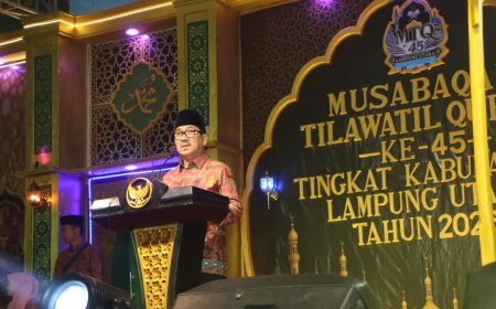 Kebangkitan Syiar Islam di Bumi Ragem Tunas Lampung: MTQ Ke-45 Kembali Bergema Setelah Sembilan Tahun Vakum