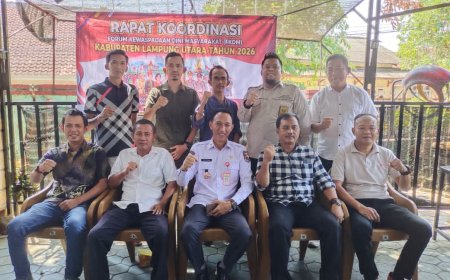 Perkuat Deteksi Dini, FKDM Lampung Utara Siap Bendung Konflik Sosial di Media Sosial