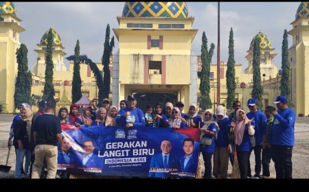 HUT ke-25 Demokrat: Mas Khadafi Pimpin Langsung Gerakan Langit Biru di Lampung Timur