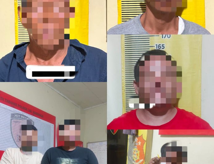 Gempur Peredaran Gelap Narkoba, Polsek Labuhan Maringgai Ringkus Enam Tersangka dalam Semalam