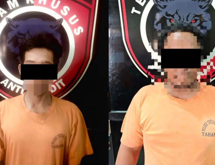 Dua Pencuri Sawit di PT GMP Diringkus dan Diserahkan ke Polisi