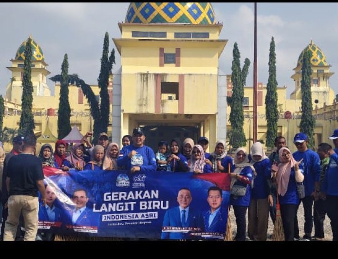 HUT ke-25 Demokrat: Mas Khadafi Pimpin Langsung Gerakan Langit Biru di Lampung Timur
