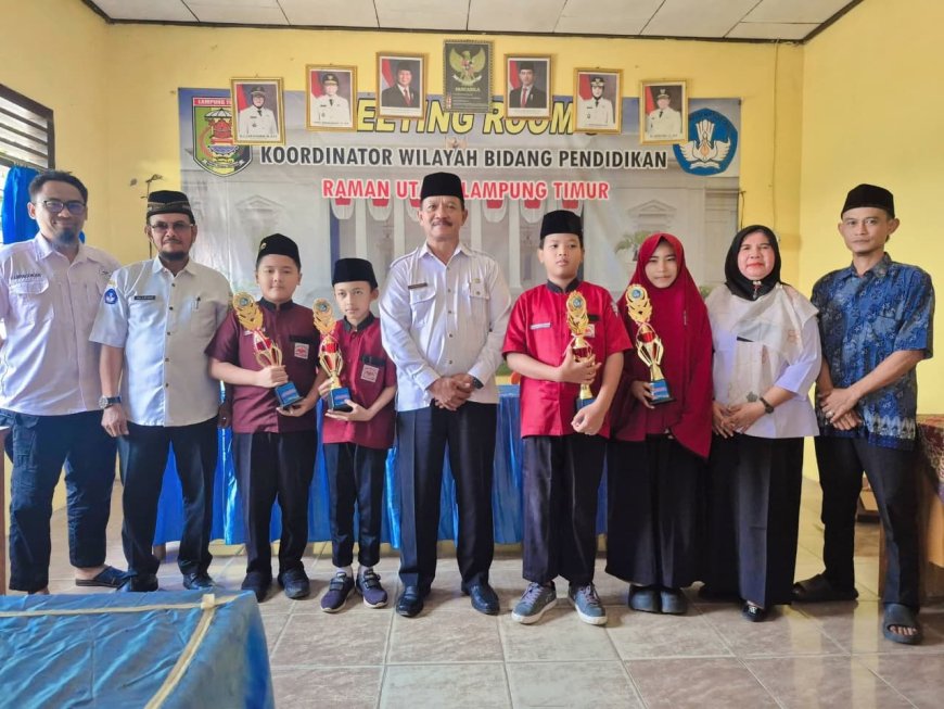 Lolos OSNK, Empat Pelajar Raman Utara Siap Maju ke Tingkat Provinsi