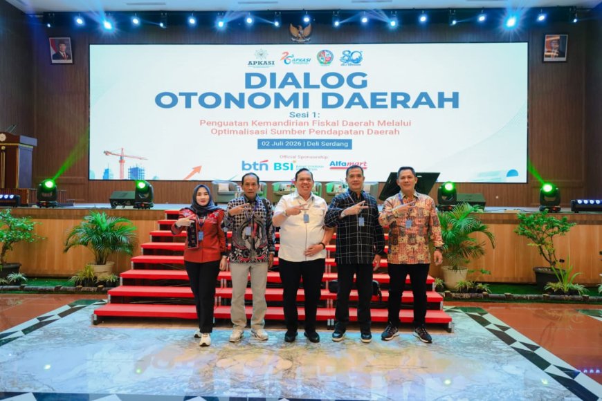Wakil Bupati Lampung Timur Azwar Hadi Hadiri HUT APKASI ke-26 di Deli Serdang