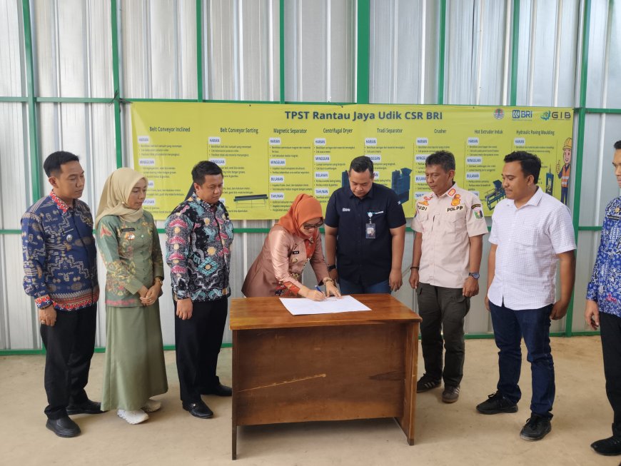 BRI Bangun TPST RDF di Lampung Timur, Solusi Sampah Jadi Bernilai Ekonomi