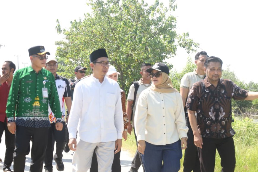 Bupati Ela Pastikan Kesiapan KNMP Muara Gading Mas, Dorong Ekonomi Pesisir dan Pariwisata Lampung Timur