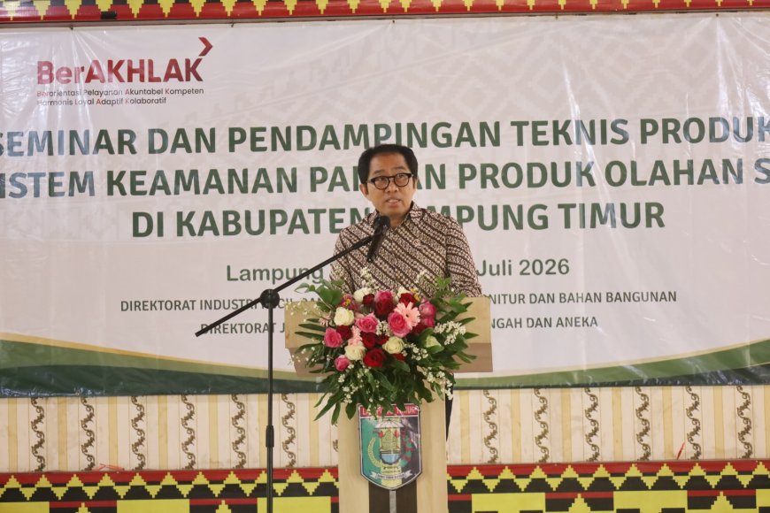 Wamenperin Dorong Hilirisasi Singkong, Lampung Timur Dibidik Jadi Sentra Industri Olahan Berdaya Saing