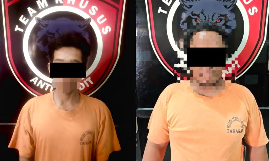 Dua Pencuri Sawit di PT GMP Diringkus dan Diserahkan ke Polisi