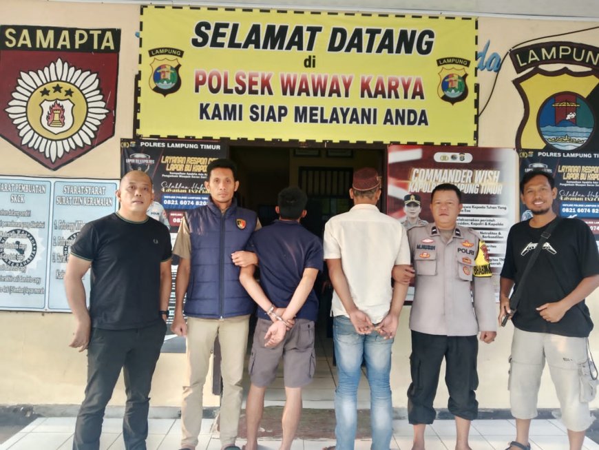 Tim Tekab 308 Berhasil Ringkus Pelaku Curat dan Penadah Asal Jabung