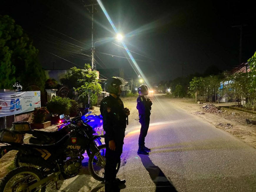 Polres Lampung Tengah Gencarkan Patroli KRYD, Cegah Gangguan Kamtibmas