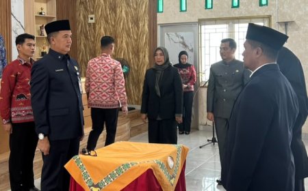 Sekda Lampung Timur Lantik 38 Pejabat: Fokus pada Inovasi dan Pelayanan Humanis