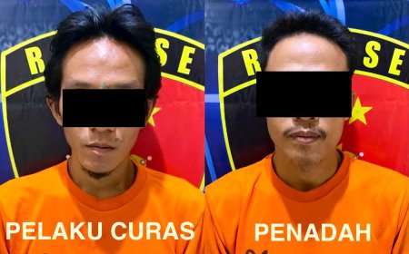 Sadis! Begal di Way Pengubuan Tega Bacok Korban demi Motor, Penadah HP Oppo A16 Akhirnya Terciduk
