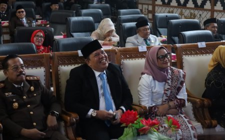 Bupati Lampung Timur Perkuat Sinergi Nasional dalam Rapat Paripurna Pidato Kenegaraan 2026