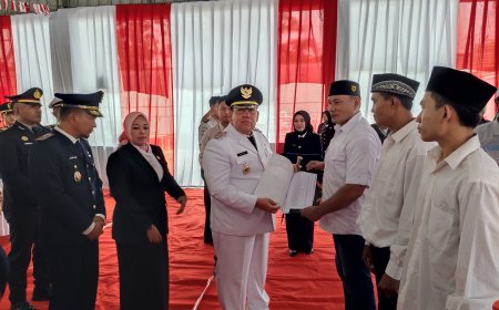 237 Warga Binaan Rutan Sukadana Terima Remisi HUT RI ke-81, Tiga Langsung Bebas