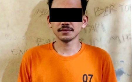 Nekat Curi Motor Milik Paman, Pemuda di Lampung Tengah Berakhir di Balik Jeruji Besi