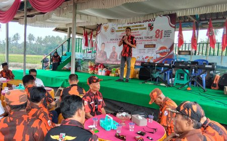 Meriahkan HUT RI Ke-81, Pemuda Pancasila Lampung Timur Gelar Lomba dan Donor Darah