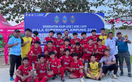 Grand Final Soeratin Cup Lampung 2026 : Persilamtim Siap Hadapi Putrad PB
