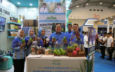 Promosikan Potensi Daerah, Lampung Timur Unjuk Gigi di APKASI Otonomi Expo 2026