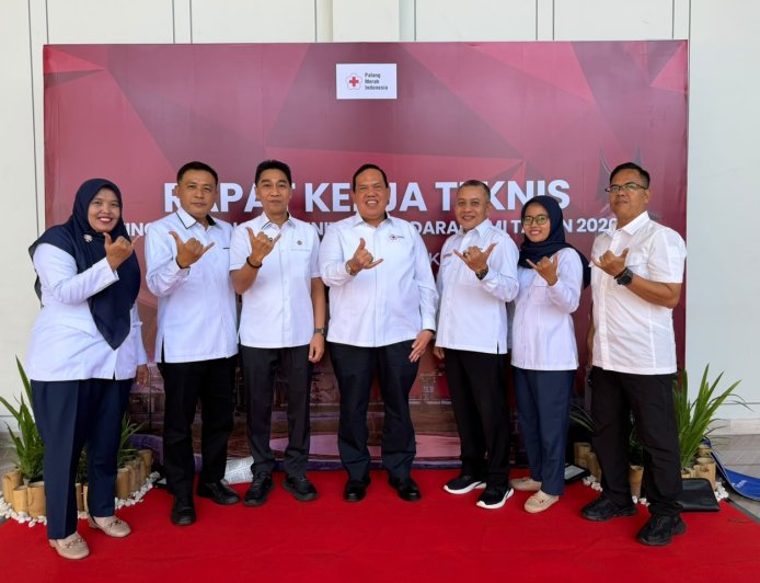 Rakernis PMI 2026, Azwar Hadi Perkuat Mutu Layanan Donor Darah Lampung Timur