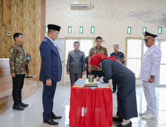 Pemkab Lampung Timur Lantik 43 Pejabat demi Optimalisasi Pelayanan Publik