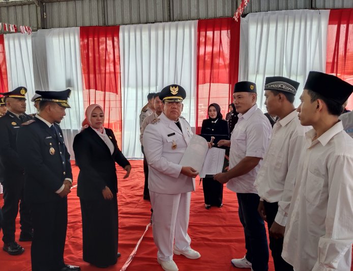 237 Warga Binaan Rutan Sukadana Terima Remisi HUT RI ke-81, Tiga Langsung Bebas