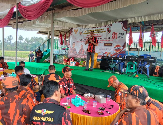 Meriahkan HUT RI Ke-81, Pemuda Pancasila Lampung Timur Gelar Lomba dan Donor Darah