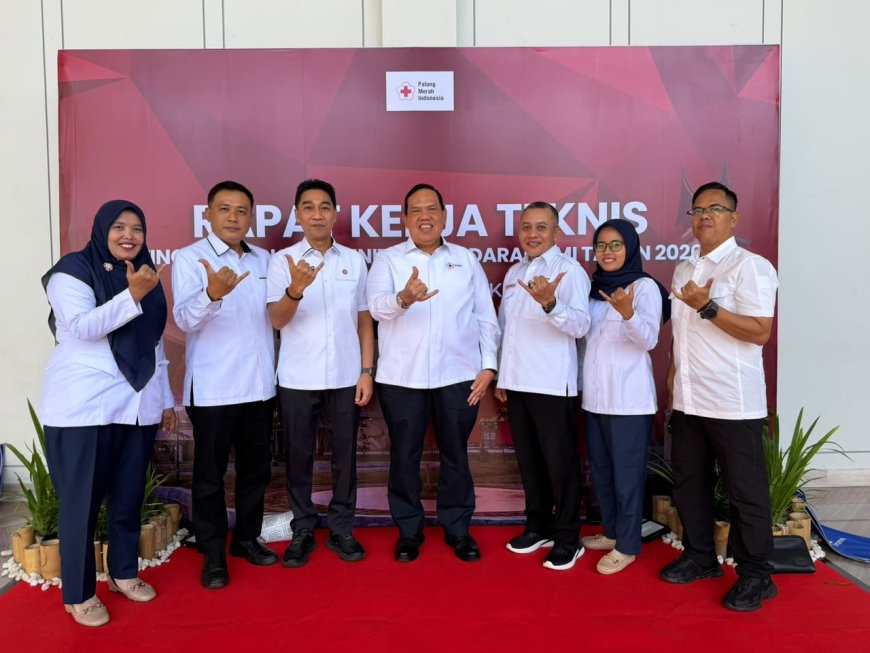 Rakernis PMI 2026, Azwar Hadi Perkuat Mutu Layanan Donor Darah Lampung Timur
