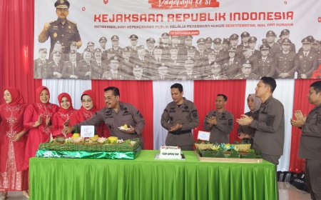 Hari Lahir Kejaksaan RI ke-81, Kejari Lampung Timur Perkuat Integritas dan Pelayanan Hukum