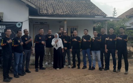 Rayakan HUT ke-11, Tekab 308 Polres Lampung Timur Gelar Bakti Sosial untuk Warga Kurang Mampu