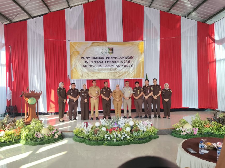 27 Tahun Terkatung, Aset Pemkab Lampung Timur Rp1,27 Miliar Akhirnya Terselamatkan