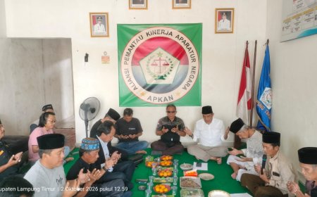 APKAN Lampung Timur Gelar Doa Bersama
