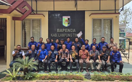PWI Lamtim Apresiasi Bapenda Buka Ruang Kolaborasi dengan Pers