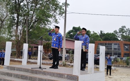 Pimpin Upacara Sumpah Pemuda, Sekda Lampung Timur Bacakan Sambutan Menpora