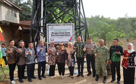 240 Rumah di Purwodadi Mekar Kini Nikmati Air Bersih, Bupati Ela Apresiasi PLN Peduli