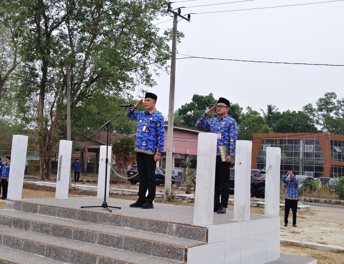 Pimpin Upacara Sumpah Pemuda, Sekda Lampung Timur Bacakan Sambutan Menpora