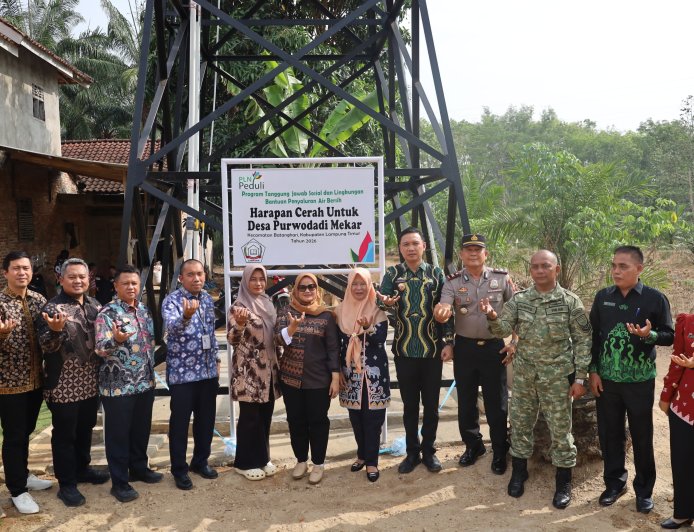 240 Rumah di Purwodadi Mekar Kini Nikmati Air Bersih, Bupati Ela Apresiasi PLN Peduli
