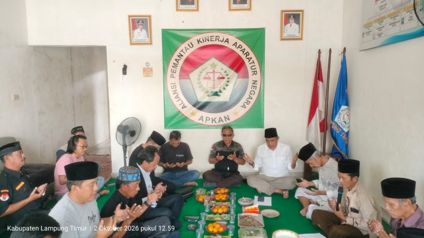 APKAN Lampung Timur Gelar Doa Bersama